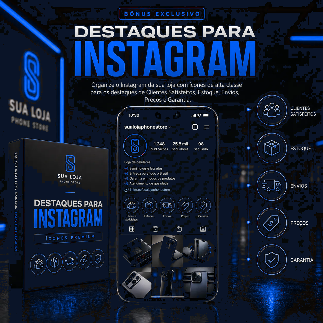 Capas de Destaques para Celulares